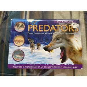 Predators 3-D book